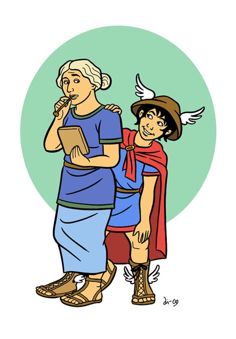 athena and Hermes relationship